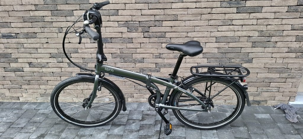 Vouwfiets Plooifiets Tern node D7i, 20 inch of meer, Velgrem, Versnellingen, Zo goed als nieuw