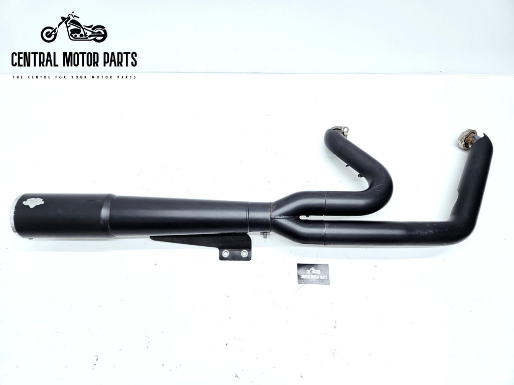 Zwarte 2-1 Pro Pipe Vance and Hines Softail 1986-2017, Ophalen of Verzenden, Gebruikt