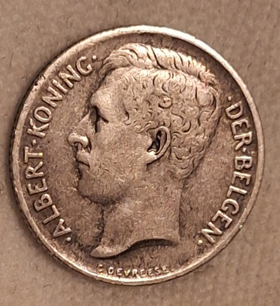 50 centimes 1012 Albert I België, Verzenden