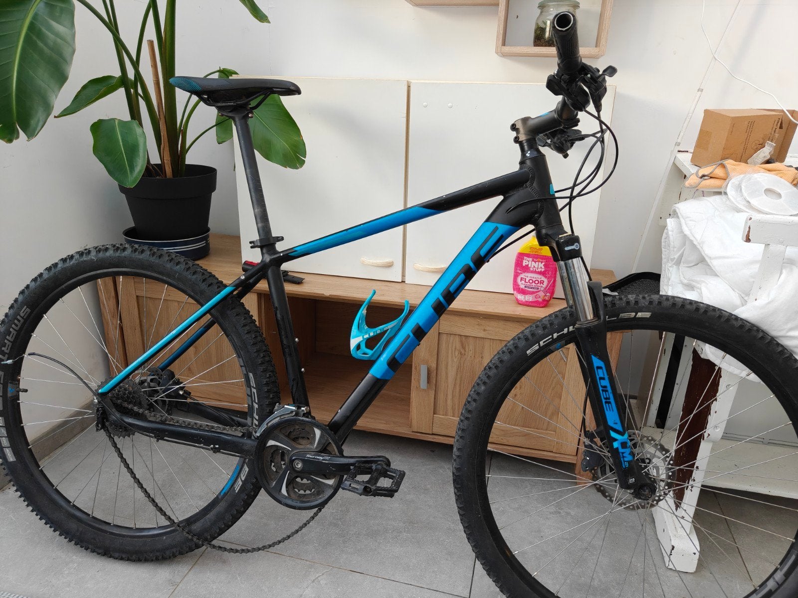 Cube Aim Race 27.5 inch mountainbike, Gebruikt, Heren, Schijfrem, Ophalen