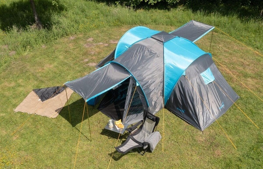 4 persoons kampeer tent, Caravanes & Camping, Tentes, Enlèvement, Neuf, Jusqu'à 4