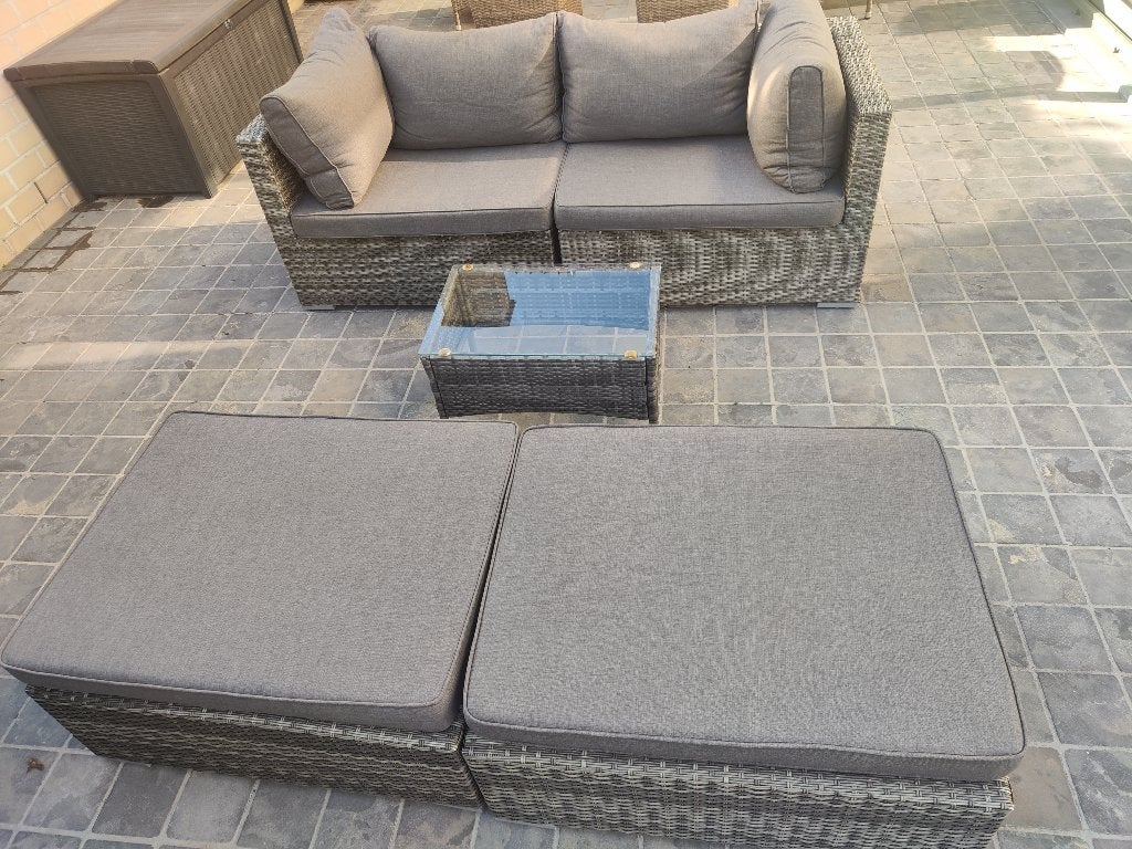 Loungeset gebruikt, Tuin en Terras, Ophalen, Gebruikt, Loungeset