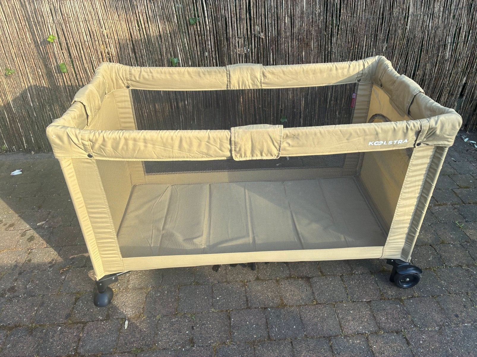 Koelstra reisbedje, Kinderen en Baby's, Ophalen, Gebruikt, Minder dan 140 cm, Minder dan 70 cm
