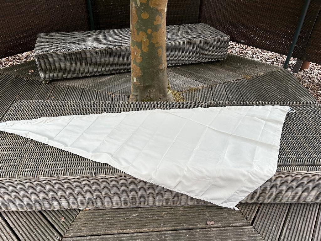 NIEUW SCHADUWDOEK DRIEHOEK 200 CM X 155 CM X 190 CM, Tuin en Terras, Schaduwdoeken, Ophalen of Verzenden, Nieuw