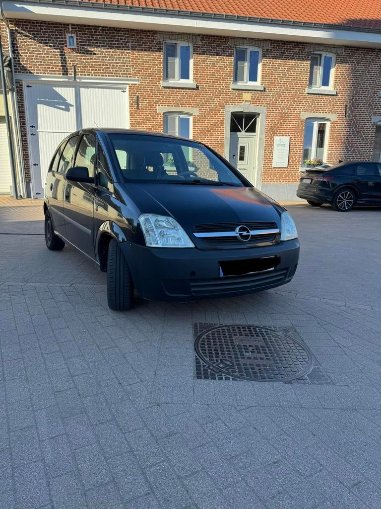 Opel Meriva 1.7cdti 2005 km 275.000 start en rijdt goed, Auto's, Opel, Voorwielaandrijving, 4 deurs, 4 cilinders, Zwart