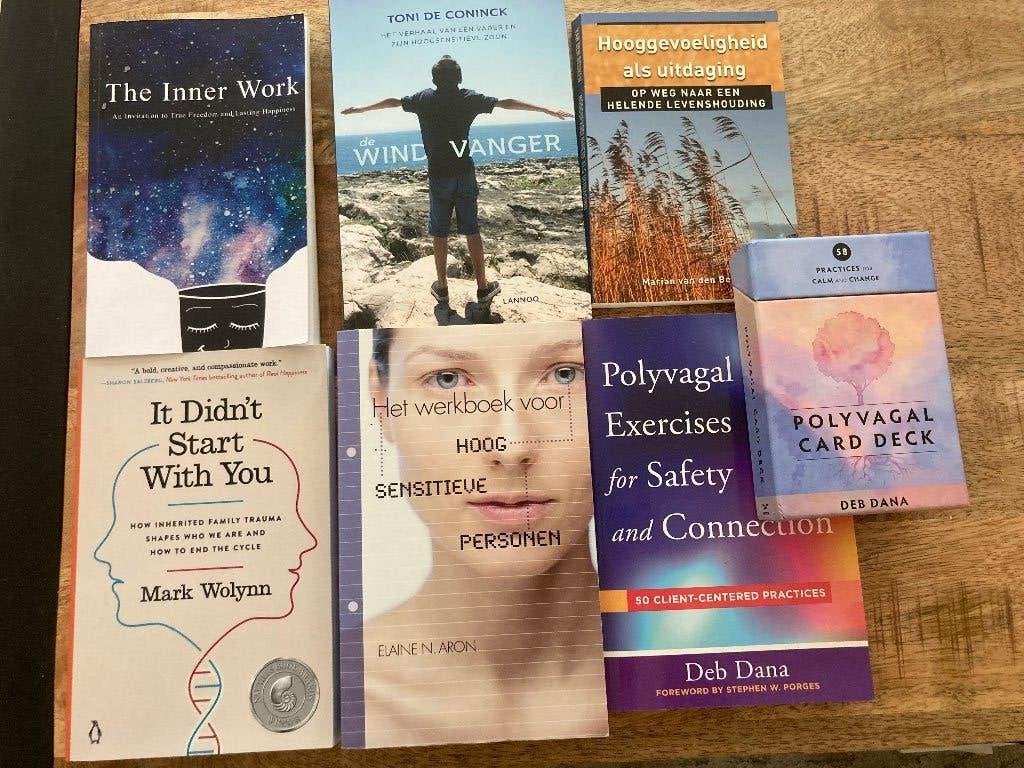 boeken zelfhulp thema HSP en trauma / schaduwwerk, Boeken, Ophalen, Zo goed als nieuw, Verschillende auteurs, België