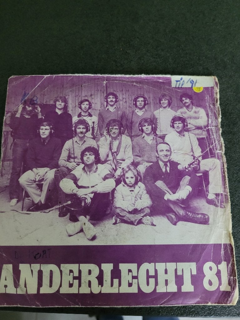 single anderlecht 81, Ophalen, Gebruikt, Single