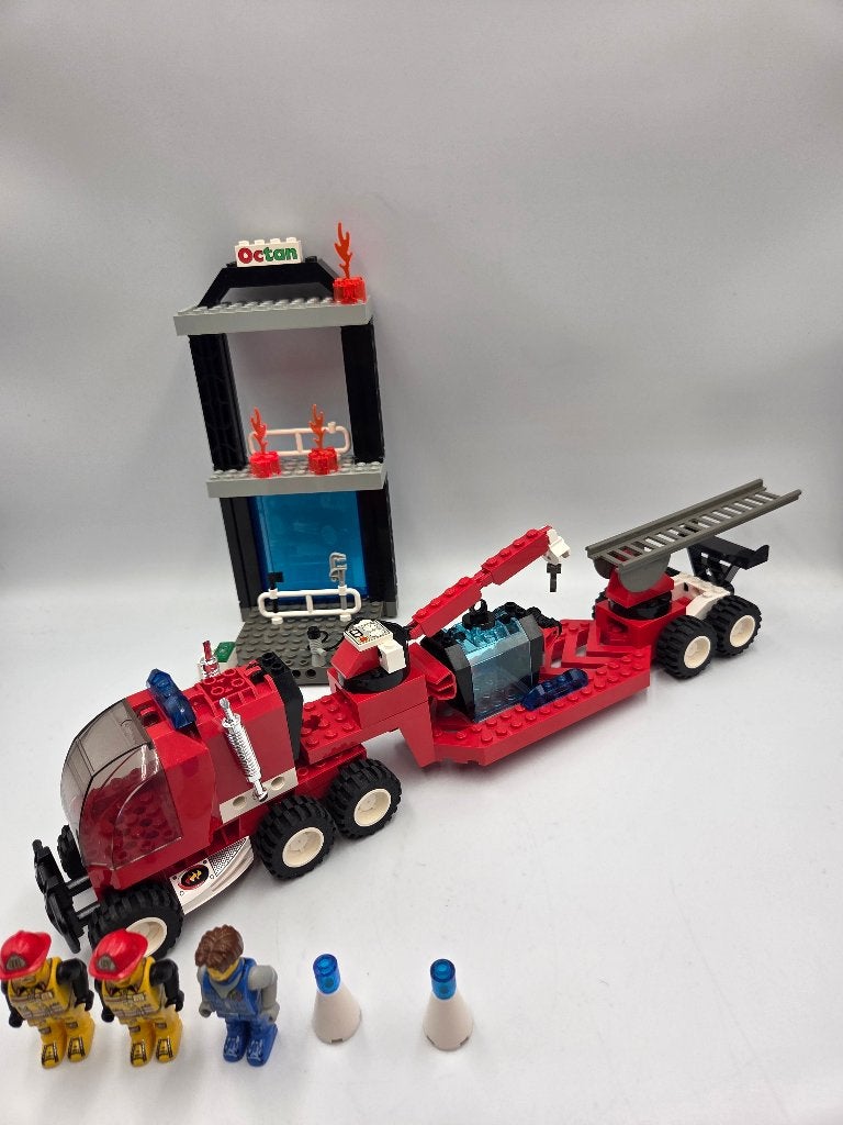 Lego Jack Stone 4609 Fire Attack Team, Lego, Ophalen of Verzenden, Zo goed als nieuw, Complete set