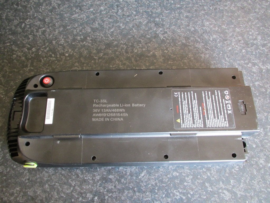 Li-ION Battery 36V 13AH 468WH, Velgrem, Zo goed als nieuw, 50 tot 53 cm, Ophalen