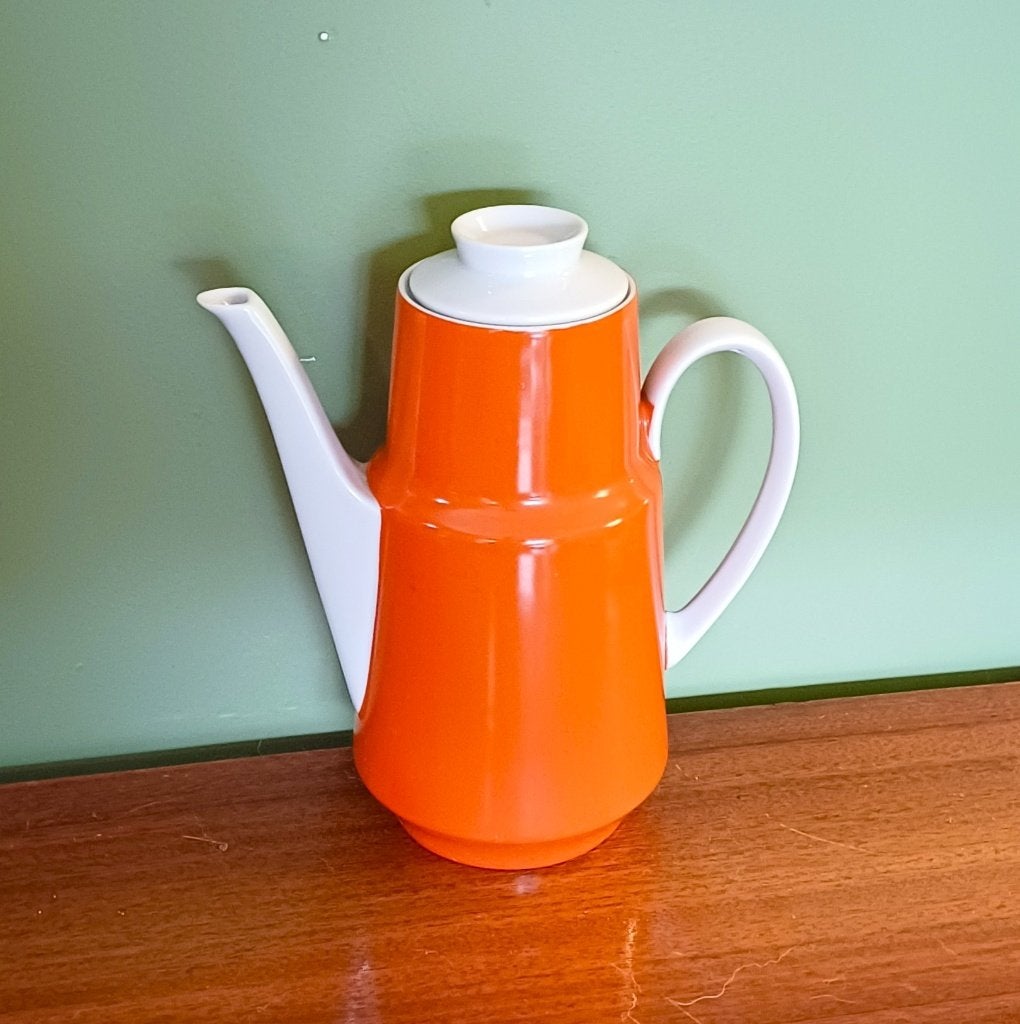 Service à café vintage orange Winterling Bavaria, Maison & Meubles, Enlèvement, Vintage