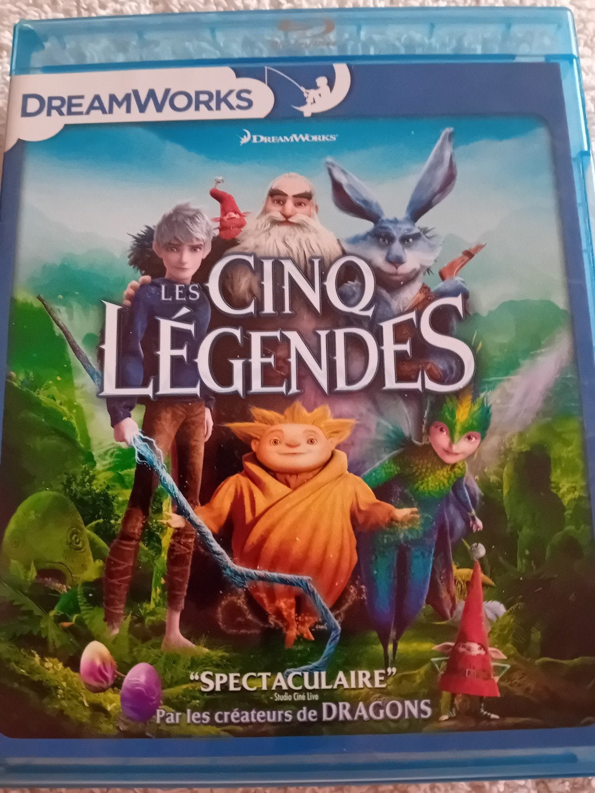 les cinq légendes, Comme neuf, Enlèvement, Blu-ray, Anglais