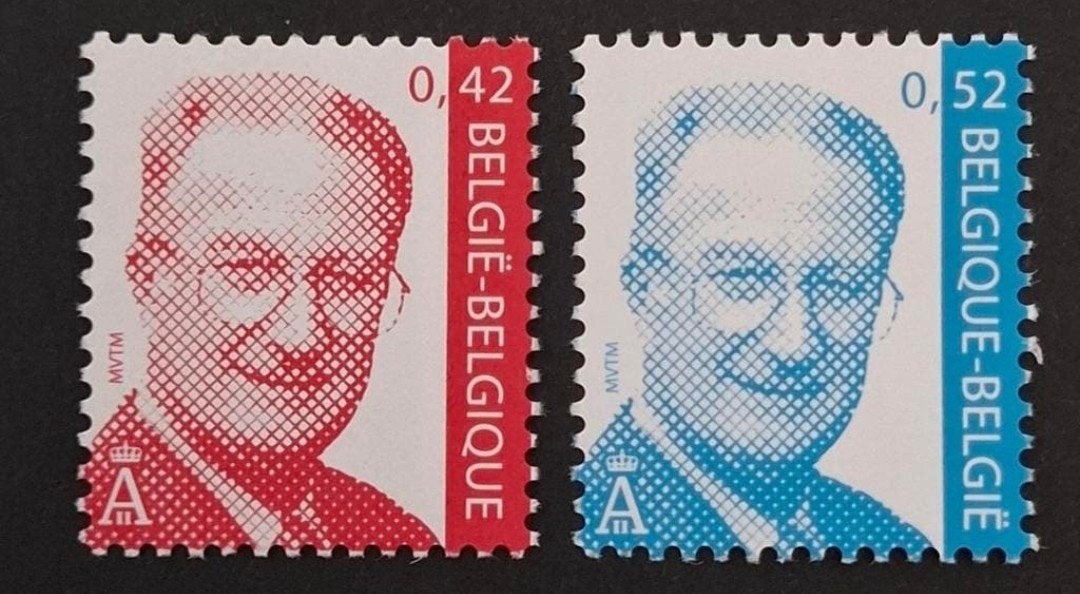 Belgique : COB 3050/51 ** MVTM avec lunettes 2002., Sans timbre, Neuf, Enlèvement ou Envoi, Non oblitéré