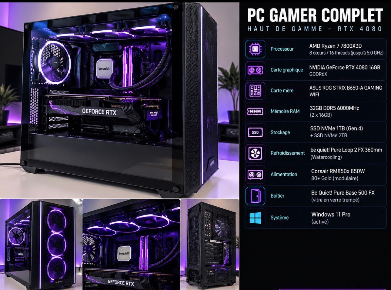 Pc gamer, Enlèvement, Comme neuf