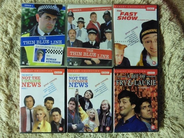 Britse Humor ( Thin Blue Line - Young Ones - Monty Python ), Cd's en Dvd's, Dvd's | Tv en Series, Engels, Nederlands, Ophalen of Verzenden