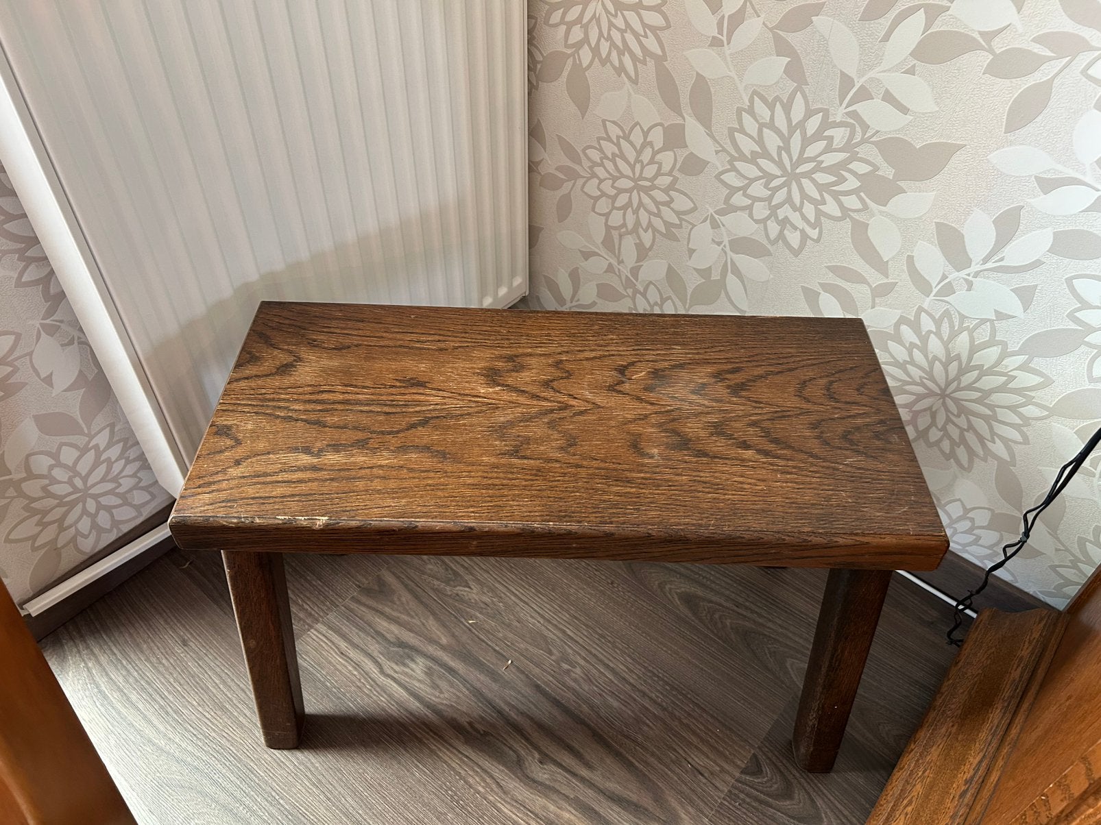 Antiek houten tafeltje, Ophalen, Minder dan 50 cm, Gebruikt, 50 tot 100 cm