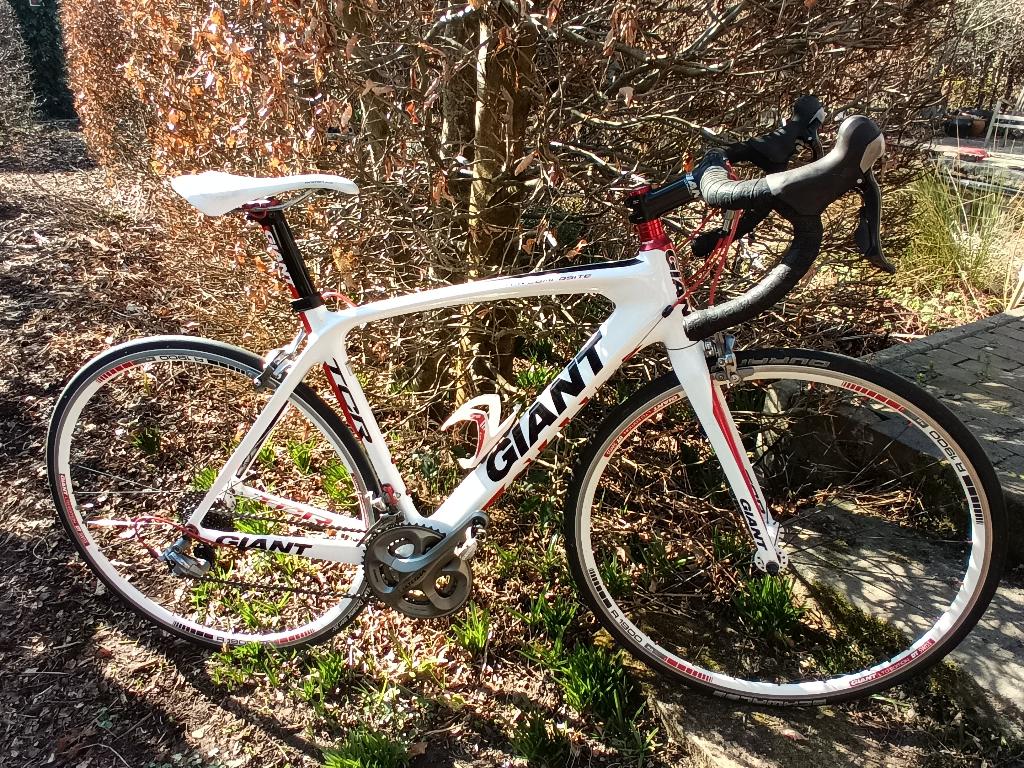Giant TCR composite 1, Fietsen en Brommers, Fietsen | Racefietsen, Zo goed als nieuw, Giant, Carbon, Ophalen