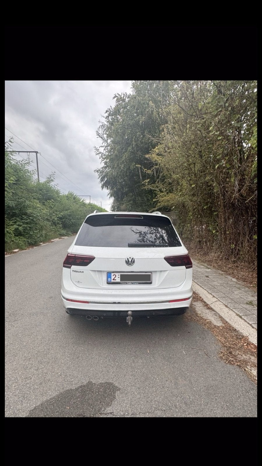 Volkswagen tiguan 2018, Enlèvement, Volkswagen