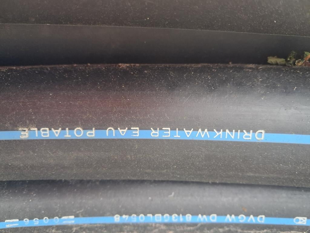 PE, SOCOREX pour eau potable ou gaz, Bricolage & Construction, Tuyaux & Évacuations, Enlèvement