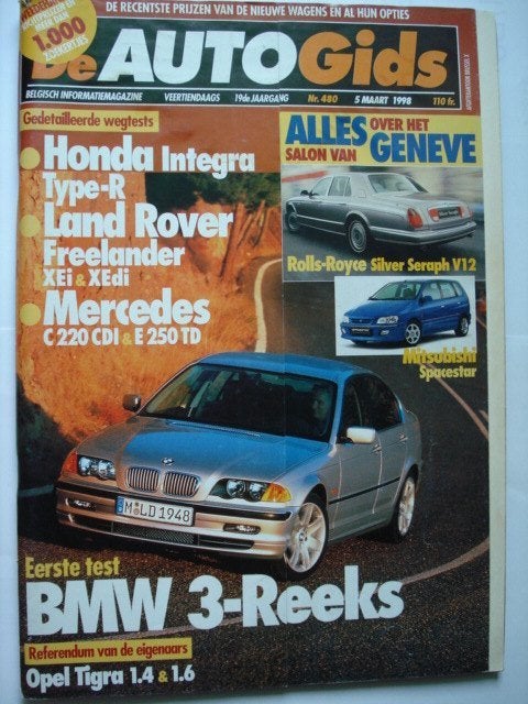 AutoGids 480, Verzenden, Gelezen, Algemeen