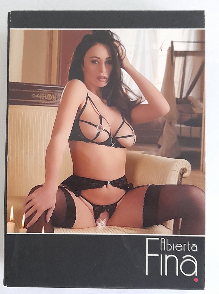 Lingeriesetje, Kleding | Dames, Ondergoed en Lingerie, Abierta Fina, Ophalen of Verzenden, Zwart, Setje