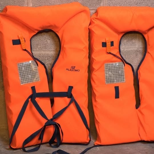 Plastimo Life Jacket / Life Vest – 100N (Decathlon), Sports nautiques & Bateaux, Enlèvement, Comme neuf, Accessoire SUP