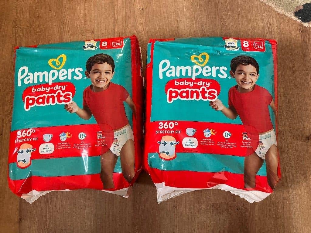Pakket pampers - Maatje 8, Neuf, Autres marques, Enlèvement, Autres types