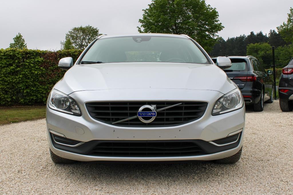 volvo v60, Autos, Volvo, Cuir, Argent ou Gris, Euro 6, Entreprise