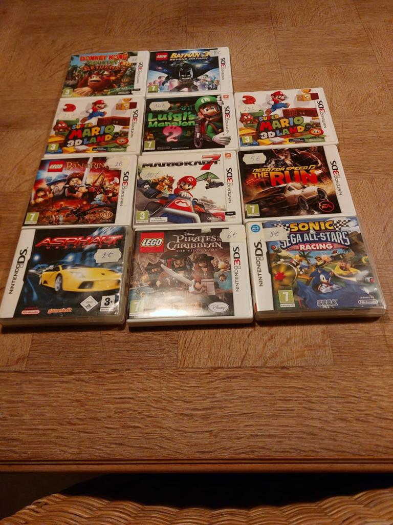 Nintendo ds3, Ophalen