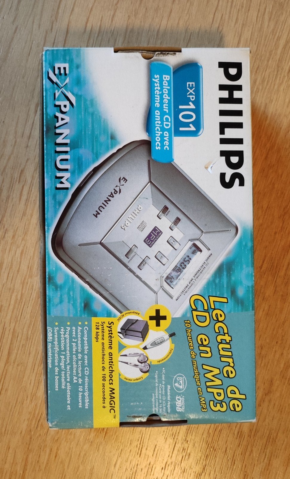 Philips Expanium EXP101 MP3-CD speler, Audio, Tv en Foto, Cd-spelers, Ophalen of Verzenden, Nieuw, Philips, Draagbaar