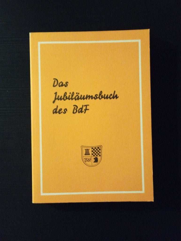 schach Das Jubiläumsbuch des BdF, Hobby & Loisirs créatifs, Sport cérébral & Puzzles, Enlèvement ou Envoi, Moins de 500 pièces
