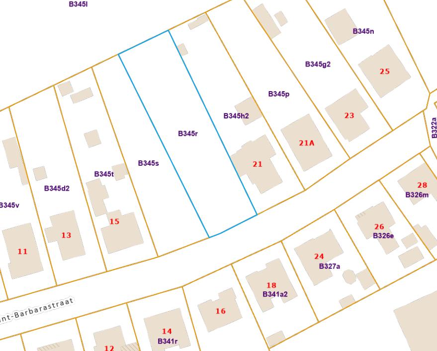 Bouwgrond 12a11ca  OB – rustige doodlopende straat, Immo, Houthalen-Helchteren, Verkoop zonder makelaar, 1000 tot 1500 m²