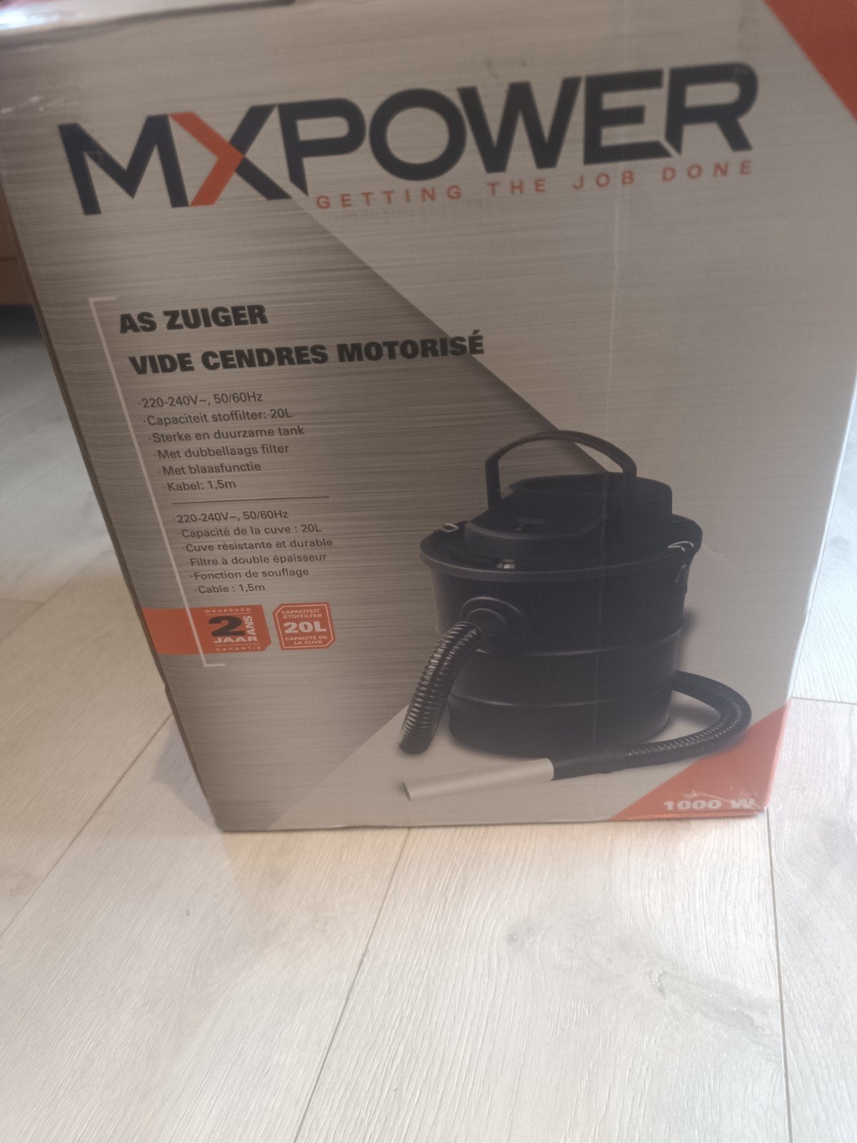 URGENT : ASPIRATEUR À CENDRES MXPOWER, Enlèvement ou Envoi