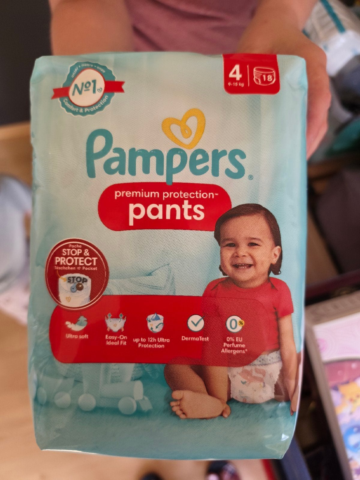 Pampers Premium Protection Pants Maat 4 (3x), Ophalen