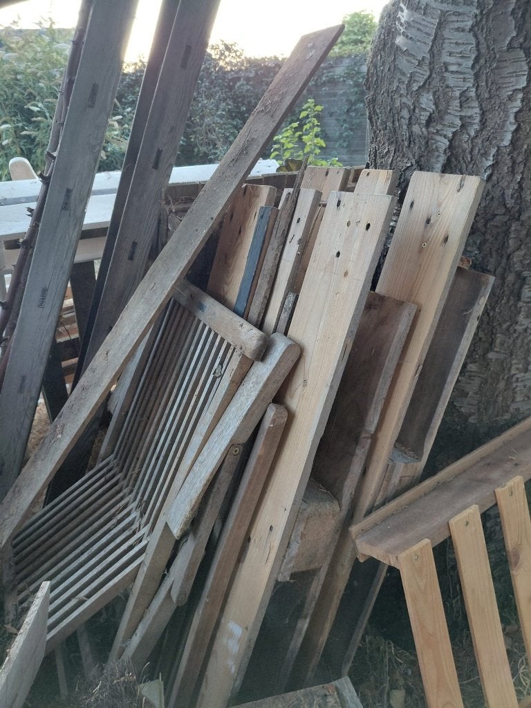 Gratis hout, Tuin en Terras, Brandhout, Ophalen