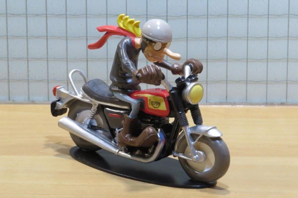 Joe Bar Will Debwatt Triumph 750 Bonneville 1:18 JB20 los, Collections, Statues & Figurines, Enlèvement ou Envoi, Neuf, Autres types