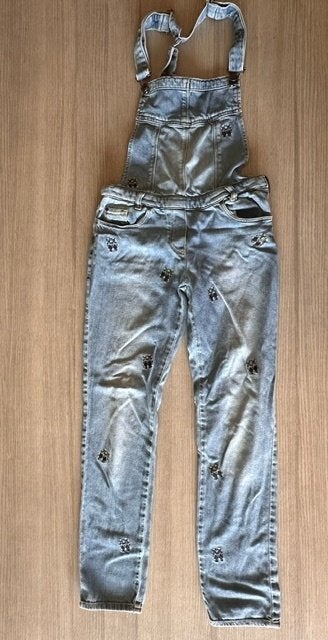 Salopette en jean CKS 14 ans (n 8092), Pantalon, Enlèvement ou Envoi, Cks, Utilisé
