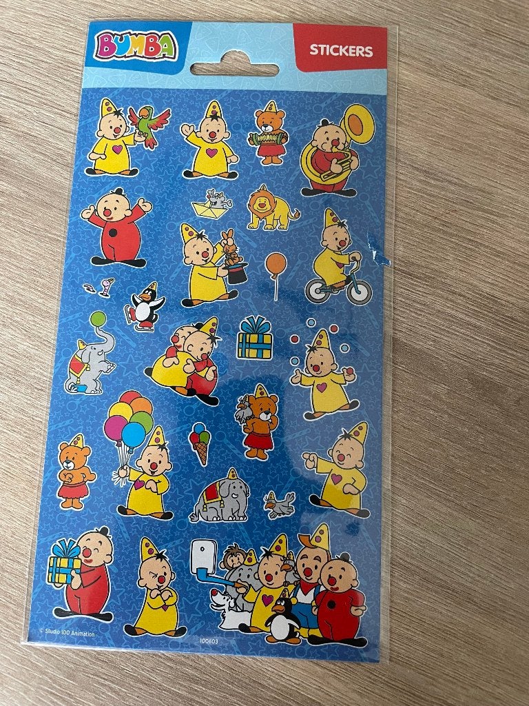 Bumba stickers, Kinderen en Baby's, Ophalen of Verzenden