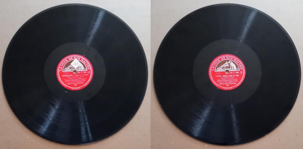 Disque 78 tours – Opéra---Thaïs/Hérodiade, Charles Cambon, Ophalen of Verzenden, Gebruikt