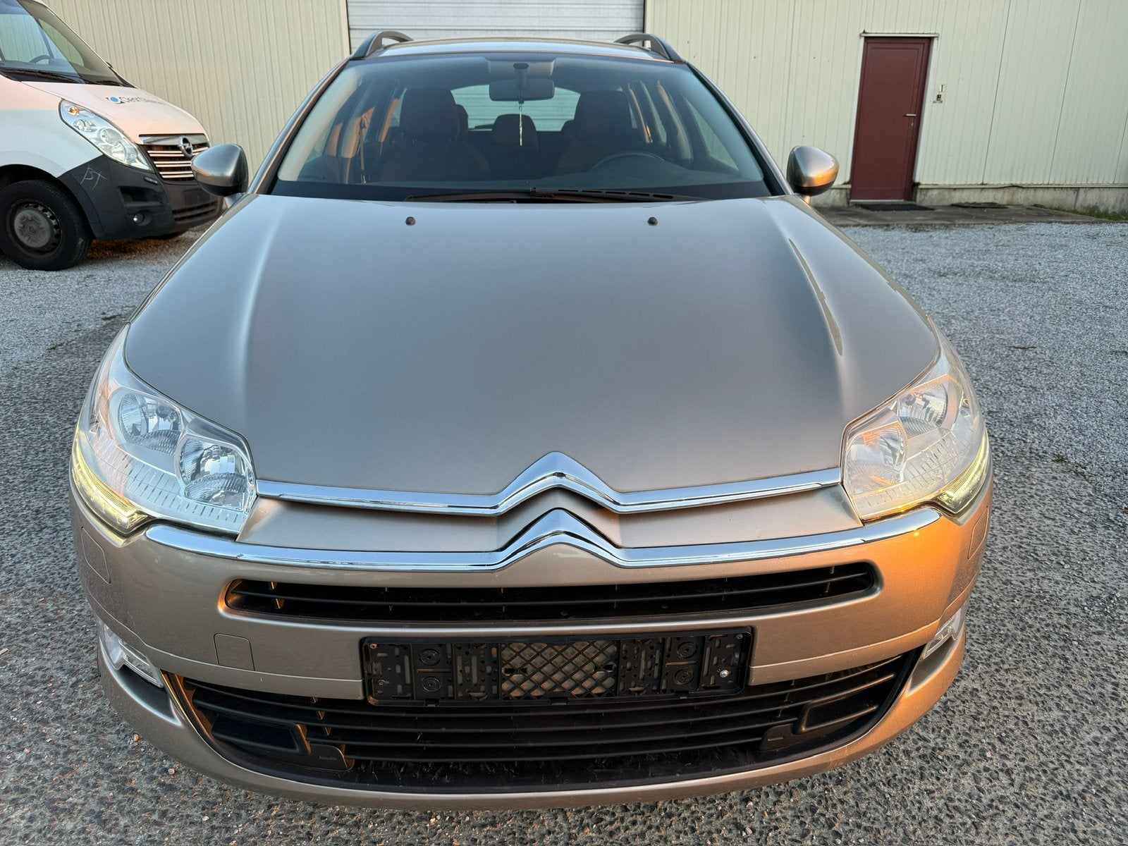 Citroën C5 1.6i Automaat 2012, Auto's, Citroën, Stof, Zwart, 4 cilinders, Beige