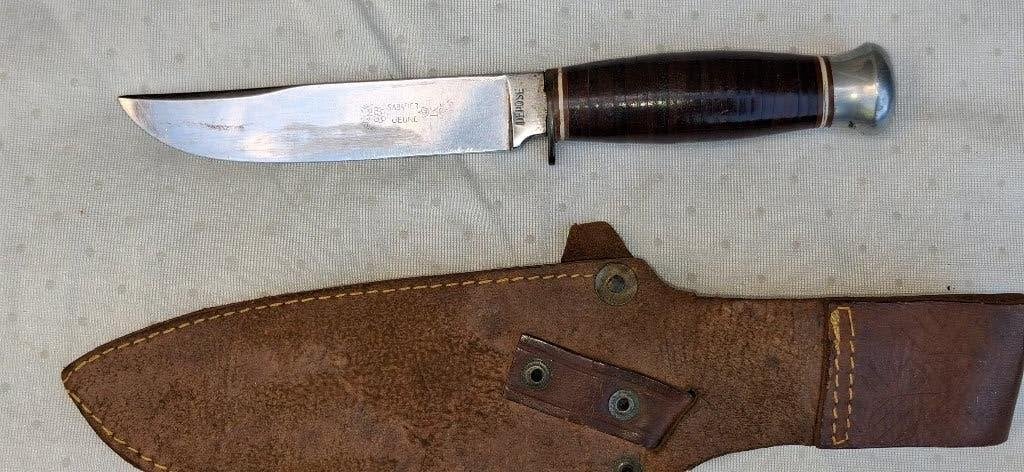 Couteau SABATIER JEUNE rare, Enlèvement ou Envoi, Armée de terre, Couteau ou Poignard