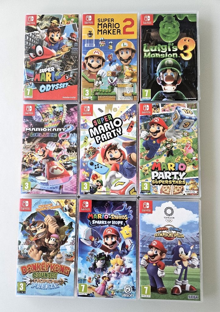 Nintendo Switch games, Games en Spelcomputers, Games | Nintendo Switch, Ophalen of Verzenden