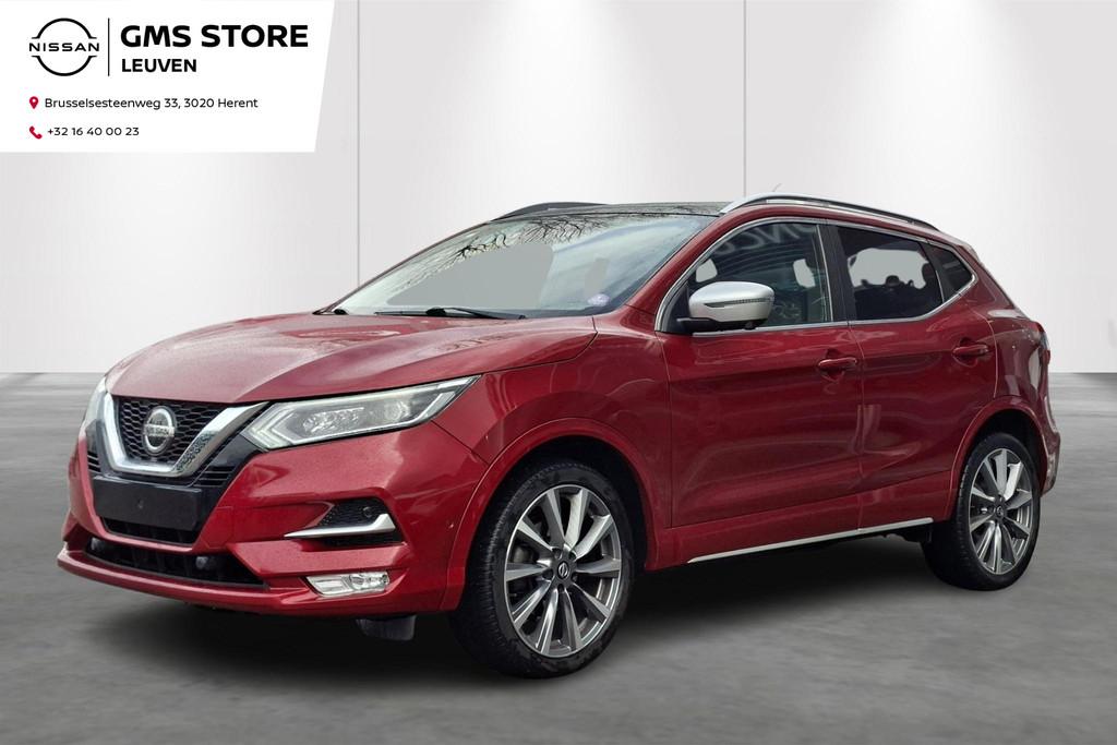 Nissan QASHQAI Full-option-Aut-Pano-Carplay-GPS-Airco, Rouge, 159 ch, Achat, 117 kW