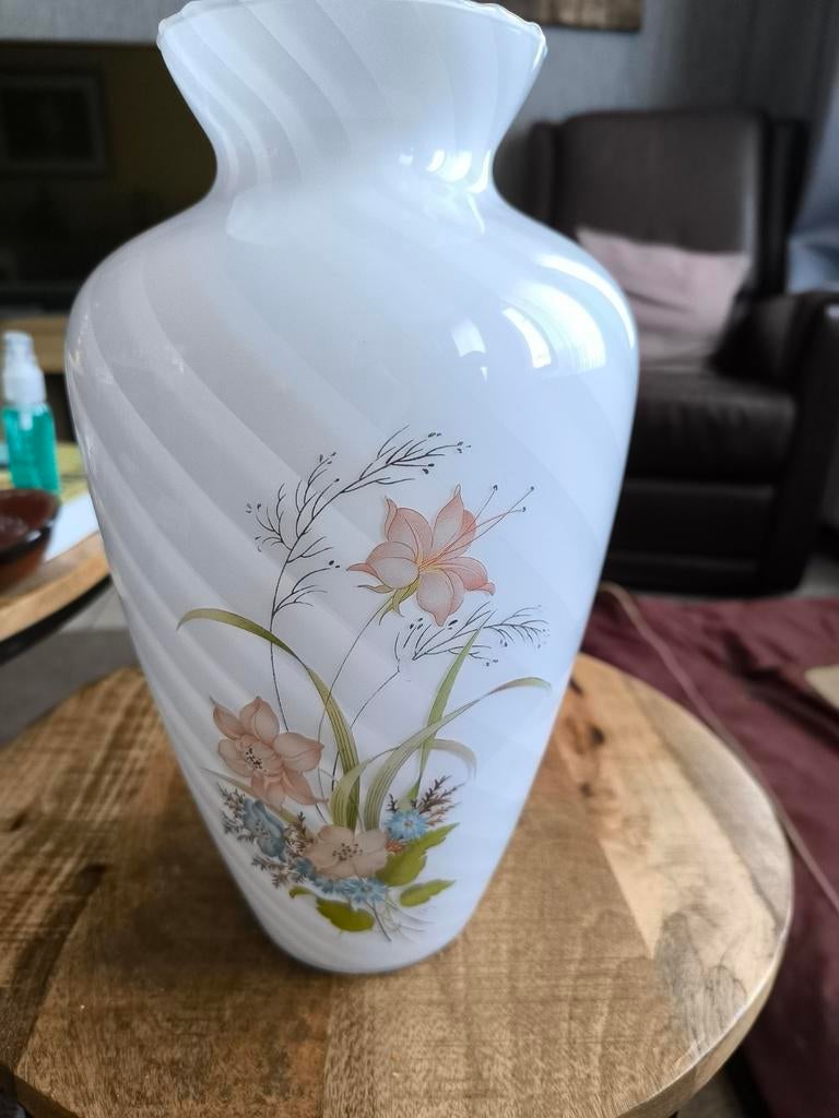 Zeer mooie Murano glazen vaas, Antiek en Kunst, Ophalen