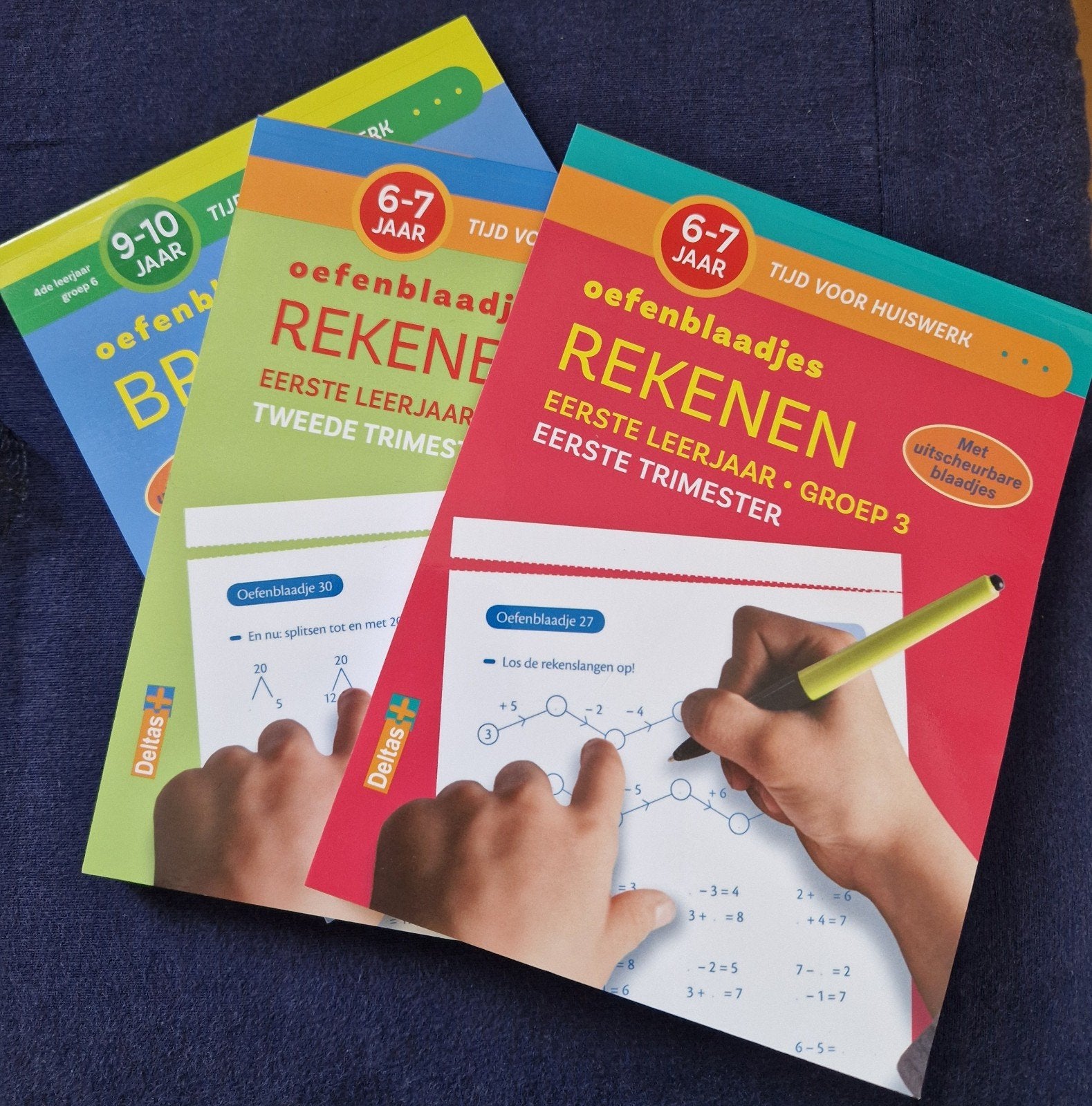 Fiches d'exercices mathématiques (6-7) et fractions (9-10), Livres, Neuf, Deltas, Enlèvement, Non-fiction