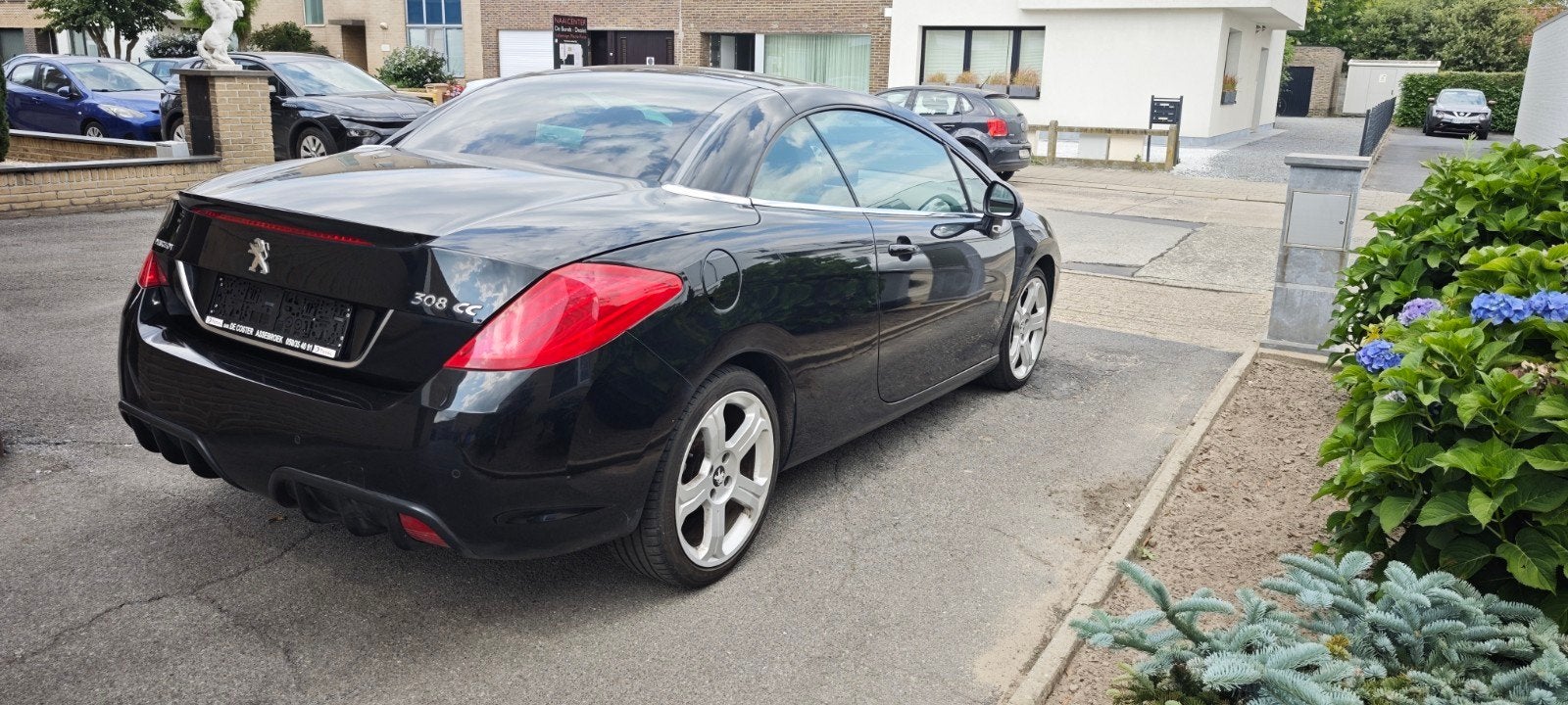 Peugeot 308cc benzine 2012 met keuring voor verkoop, Euro 5, Particulier, Cruise Control, Coupé