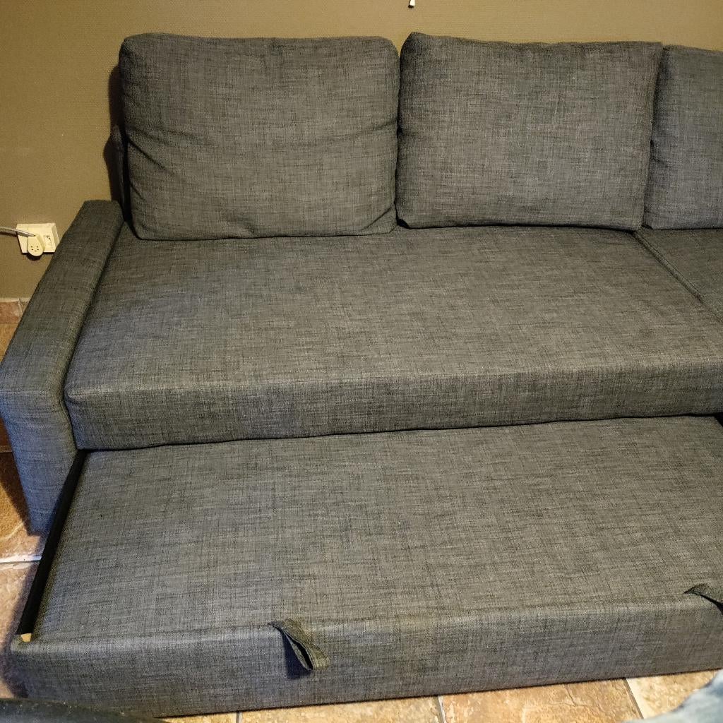 Hoekslaapzetel, Banc d'angle, 200 à 250 cm, Comme neuf, Enlèvement