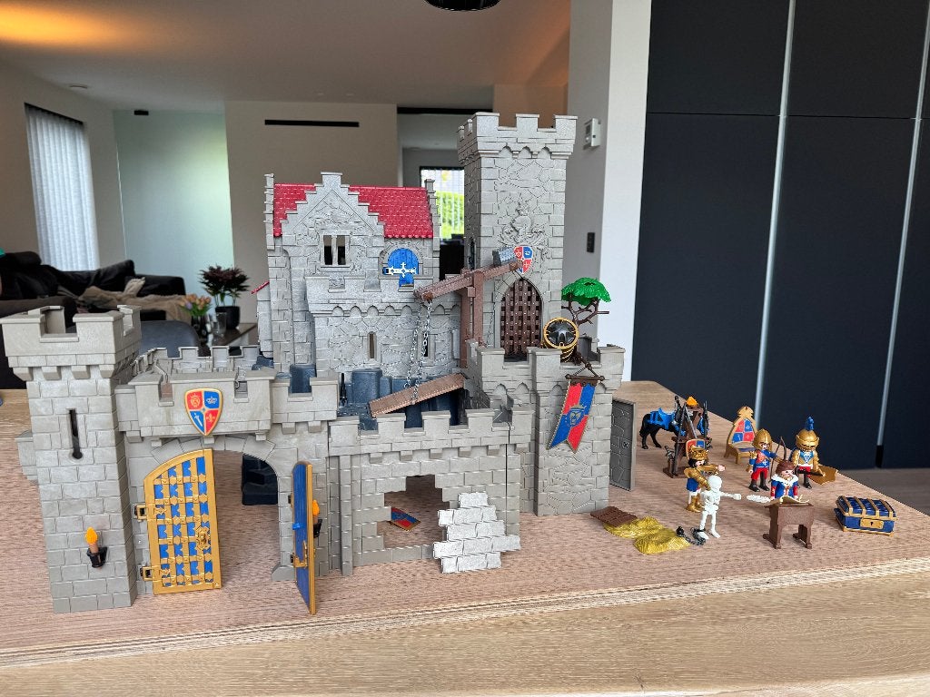 PLAYMOBIL Koningskasteel orde van de Leeuwenridders - 6000, Kinderen en Baby's, Speelgoed | Playmobil, Gebruikt, Complete set