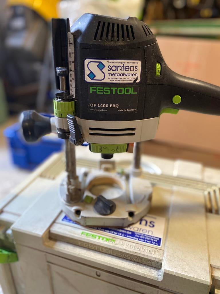 Festool bovenfrees, Doe-het-zelf en Bouw, Gereedschap | Freesmachines, Ophalen, Gebruikt, Bovenfrees