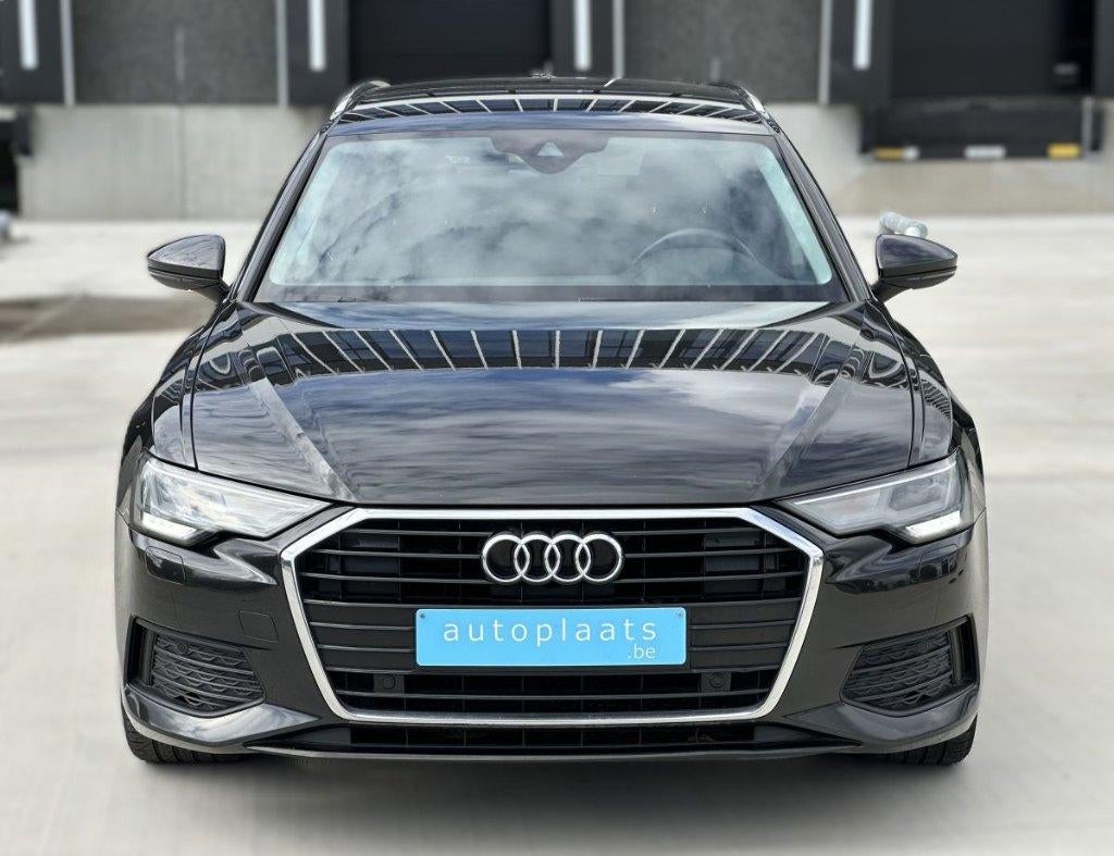 Audi A6 2.0TDI S Line 2019 Hybride 164pk Automaat Camera DAB, Auto's, Automaat, Zwart, Bedrijf, 5 deurs