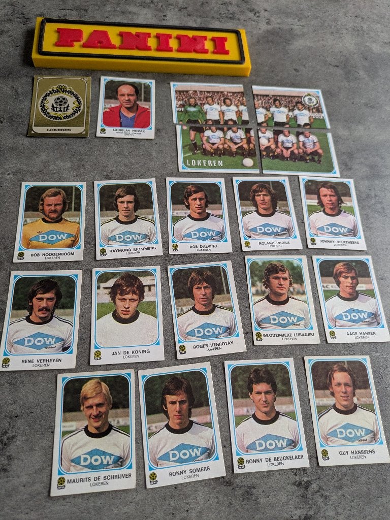 AUTOCOLLANTS PANINI FOOTBALL 77 LOKEREN SK 20 FOOTBALL 1977, Envoi, Neuf
